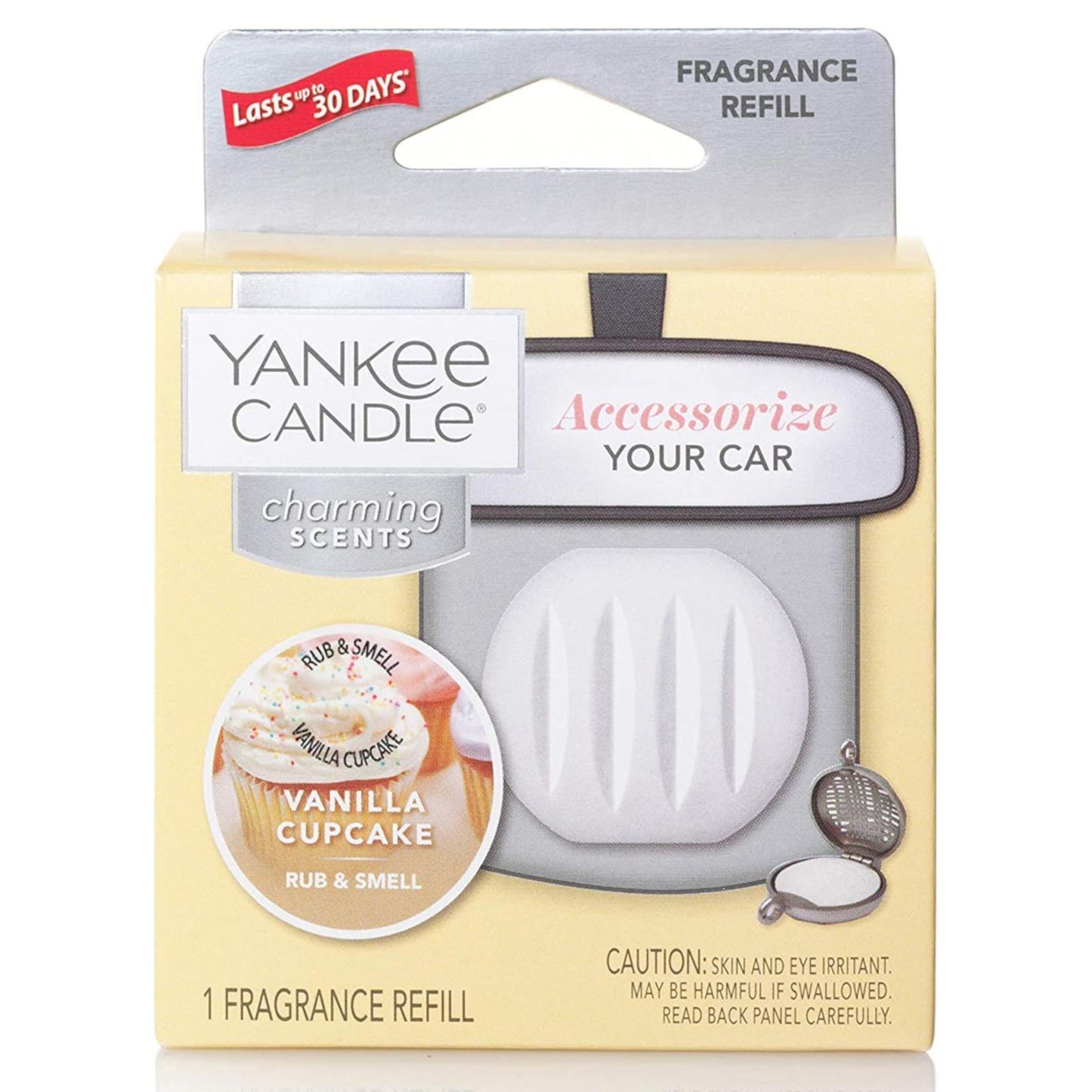 Yankee Candle Charming Scents Car Fragrance Refill - Vanilla Cupcake