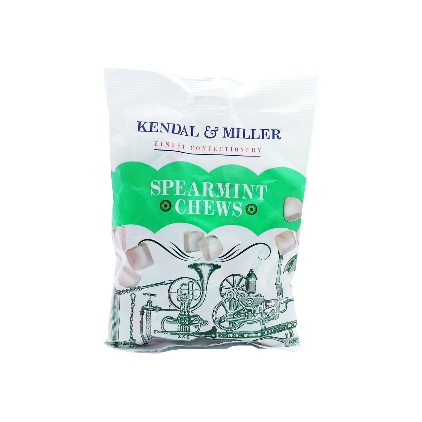 Kendal & Miller Spearmint Chews 190g (Box of 12)