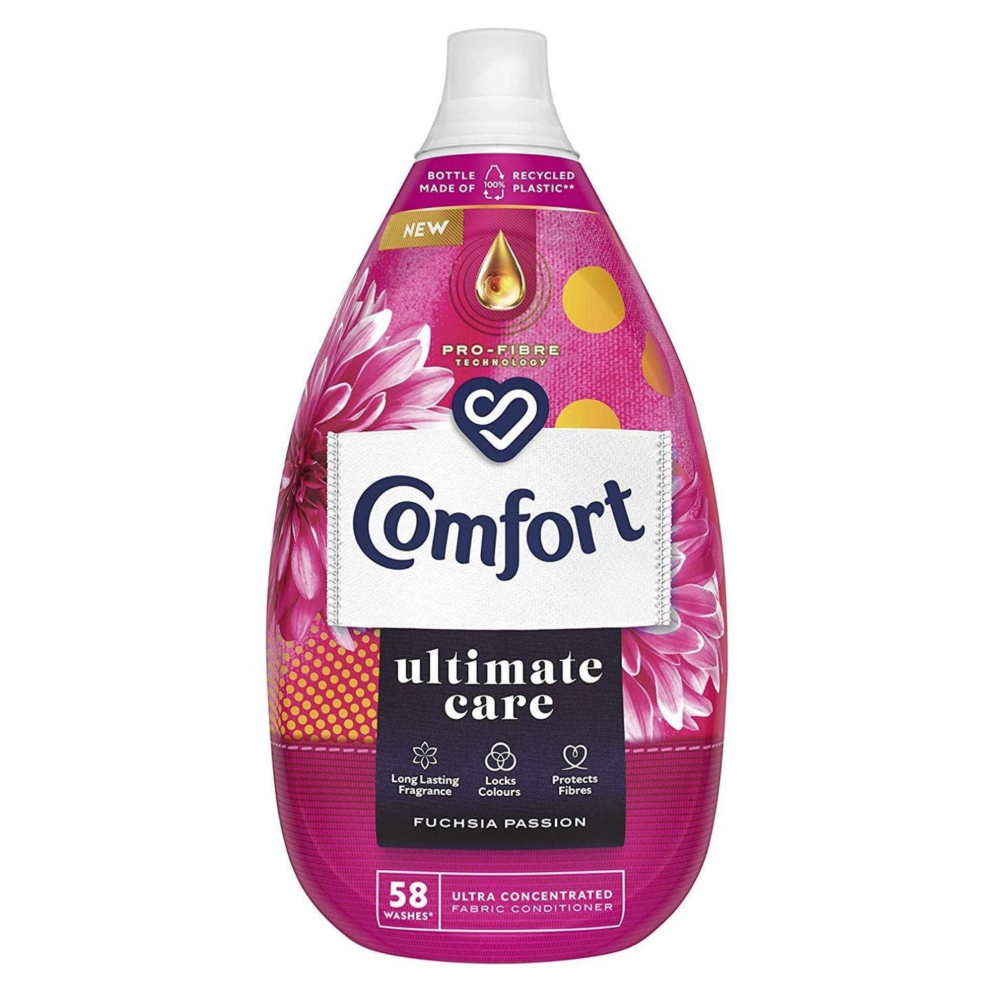 Comfort Ultimate Care Fuchsia Passion Fabric Conditioner 58 Washes