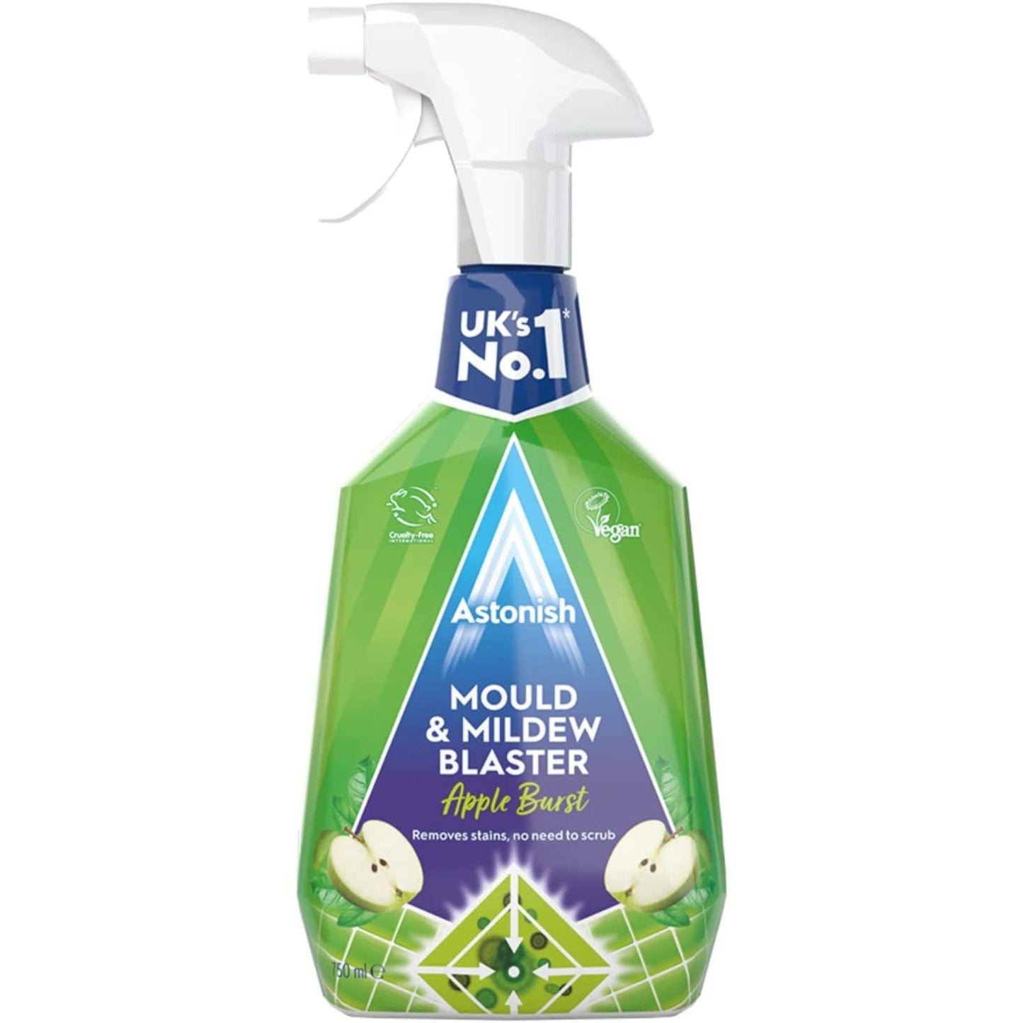 Astonish Mould & Mildew Blaster Apple Burst Spray 750ml