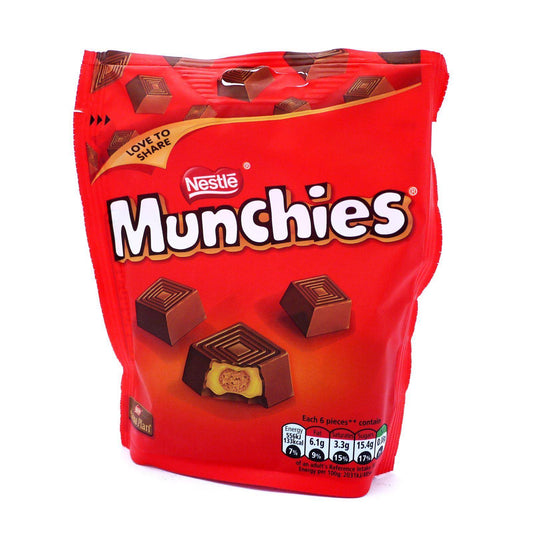 Nestle Munchies Pouch Bag 104g (Box of 8)