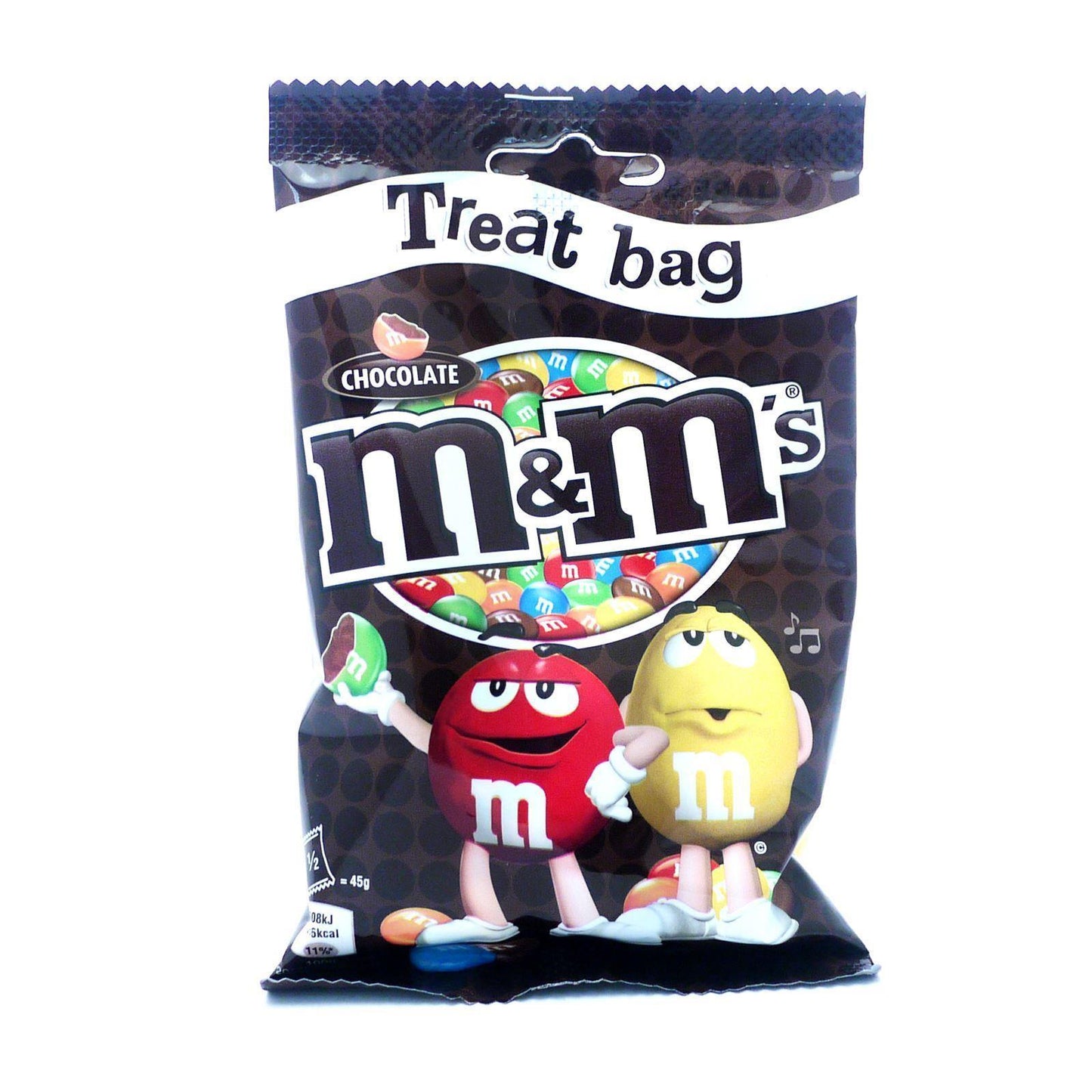 M&Ms Chocolate Treat Bag 82g (Box of 16)