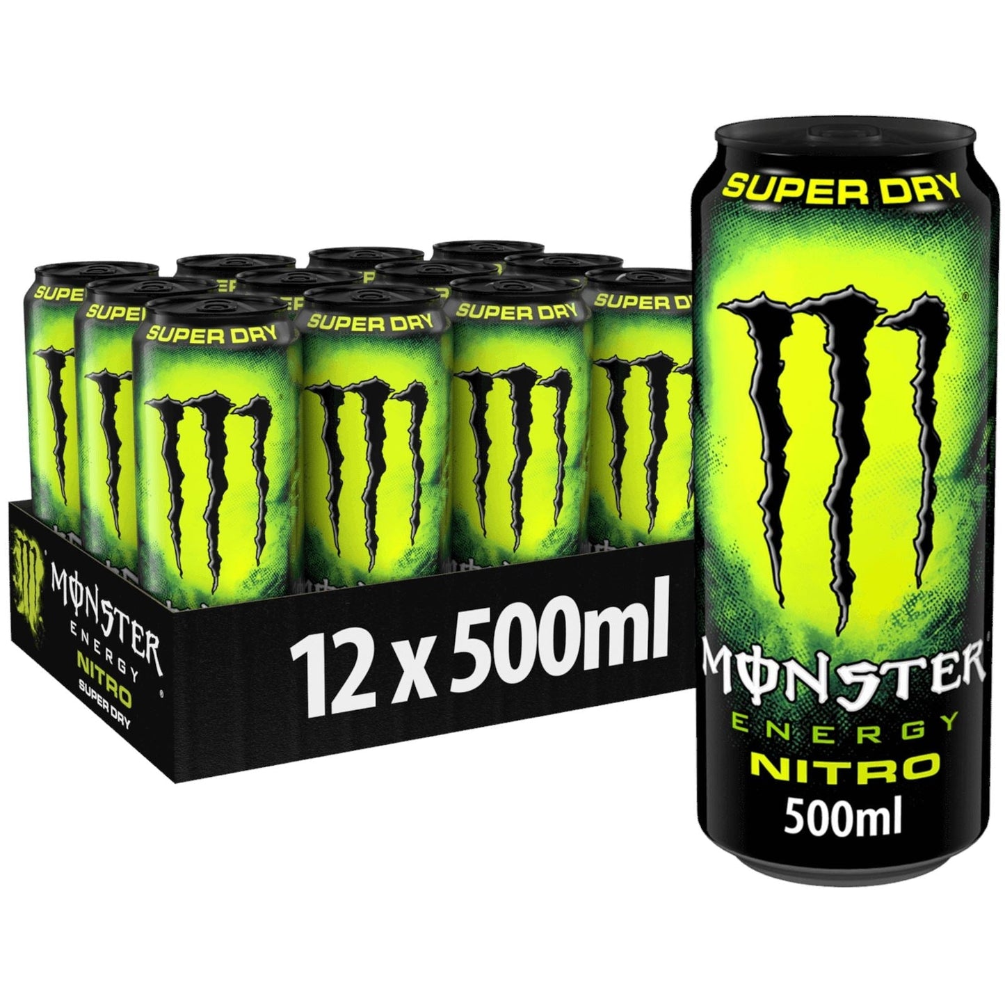 Monster Energy Drink Nitro Super Dry 500ml (Box of 12)