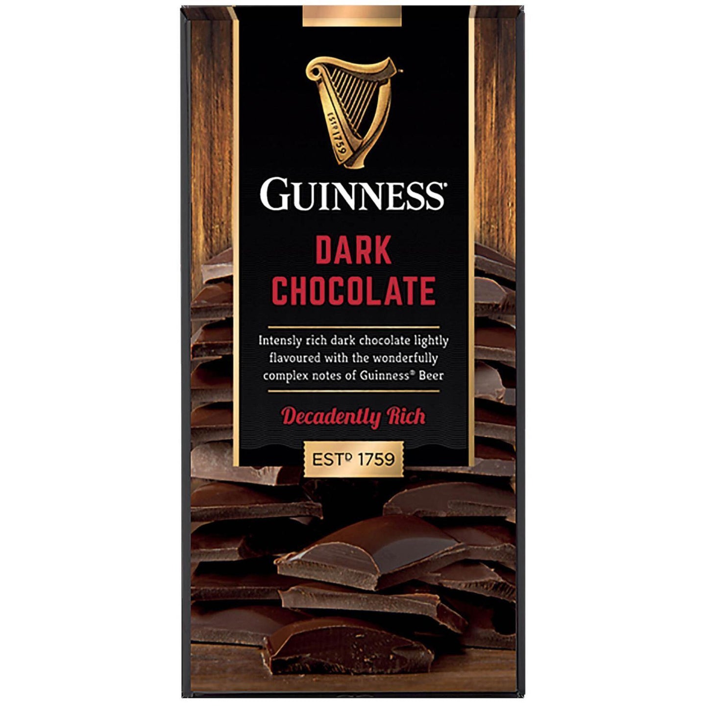 Guinness Dark Chocolate Bar 90g