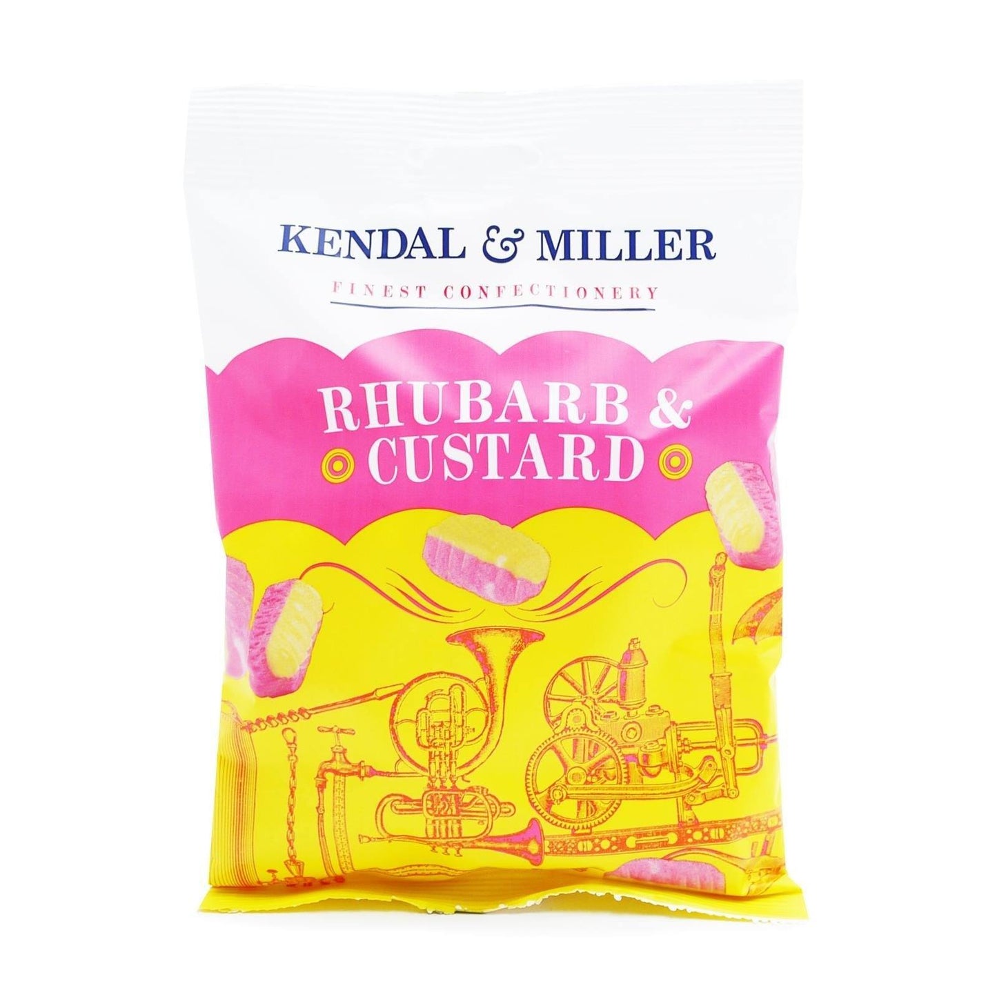 Kendal & Miller Rhubarb & Custard 190g (Box of 12)