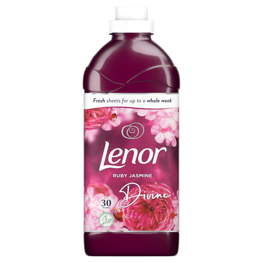 Lenor Fabric Conditioner Divine Ruby Jasmine 30 Washes 1.05L