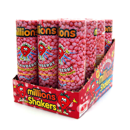 Millions Shakers Strawberry 90g (Box of 12)