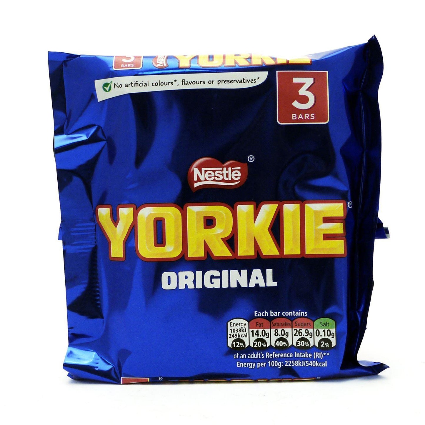 Nestle Yorkie 138g (16 Packs of 3, Total 48)