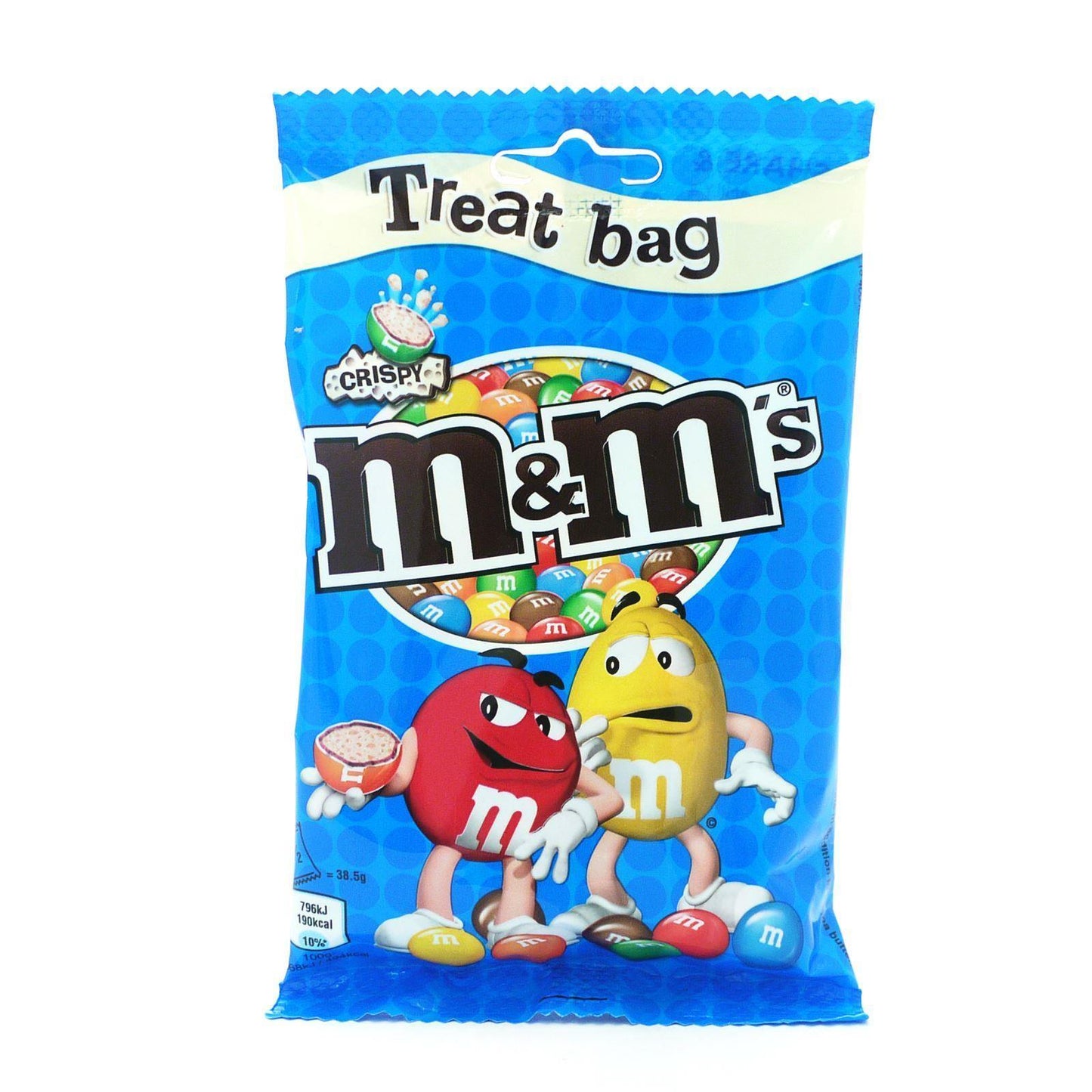 M&M Crispy Treat Bag 77g (Box of 16)