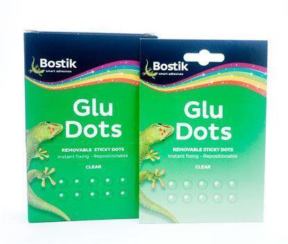 Bostik Blu-Tack Removable Adhesive Glu Dots