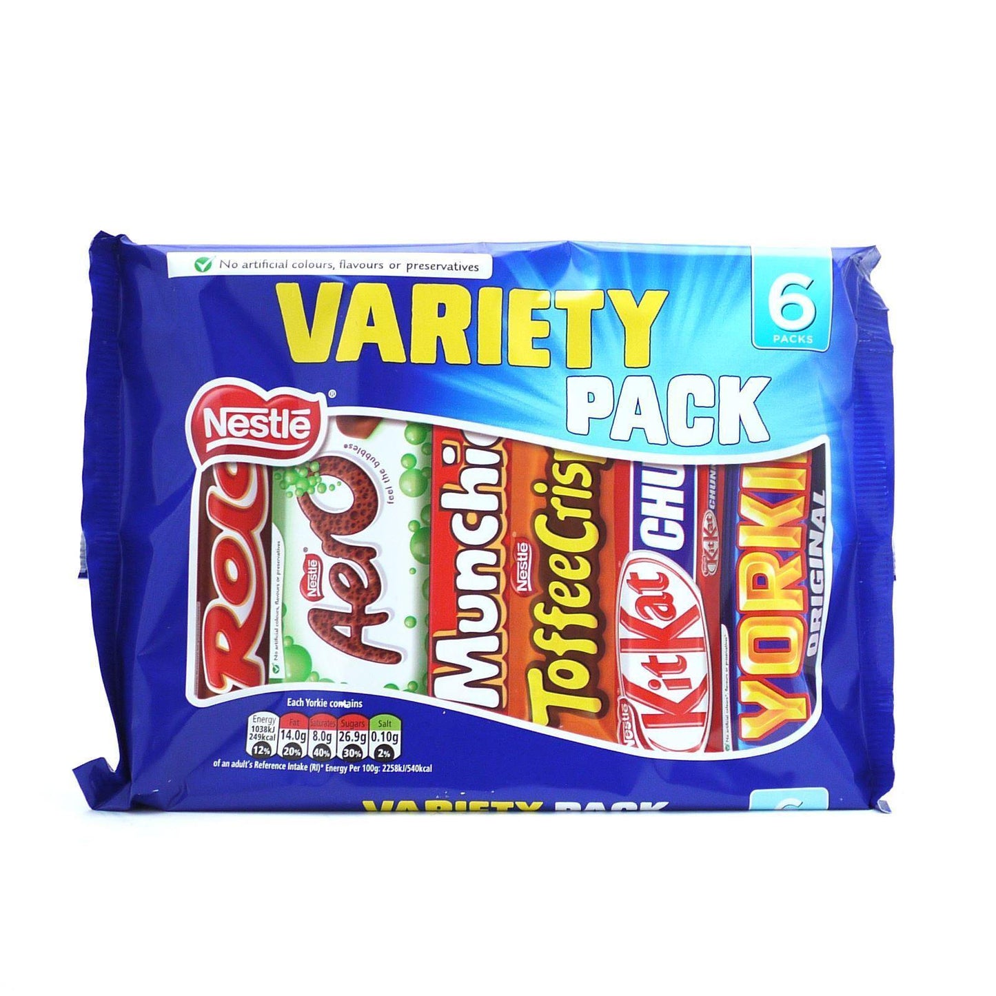 Nestle Variety Pack 264g (12 Packs of 6, Total 72)