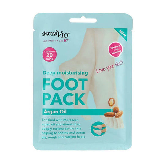 Derma V10 Argan Oil Foot Pack Kit