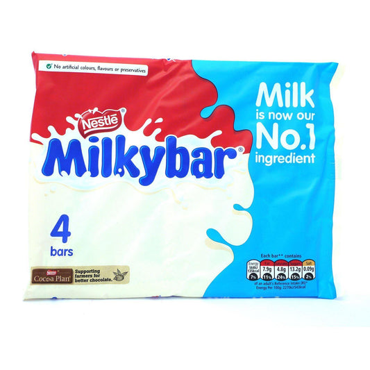 Nestle Milkybar Medium 100g (24 Packs of 4, Total 96)