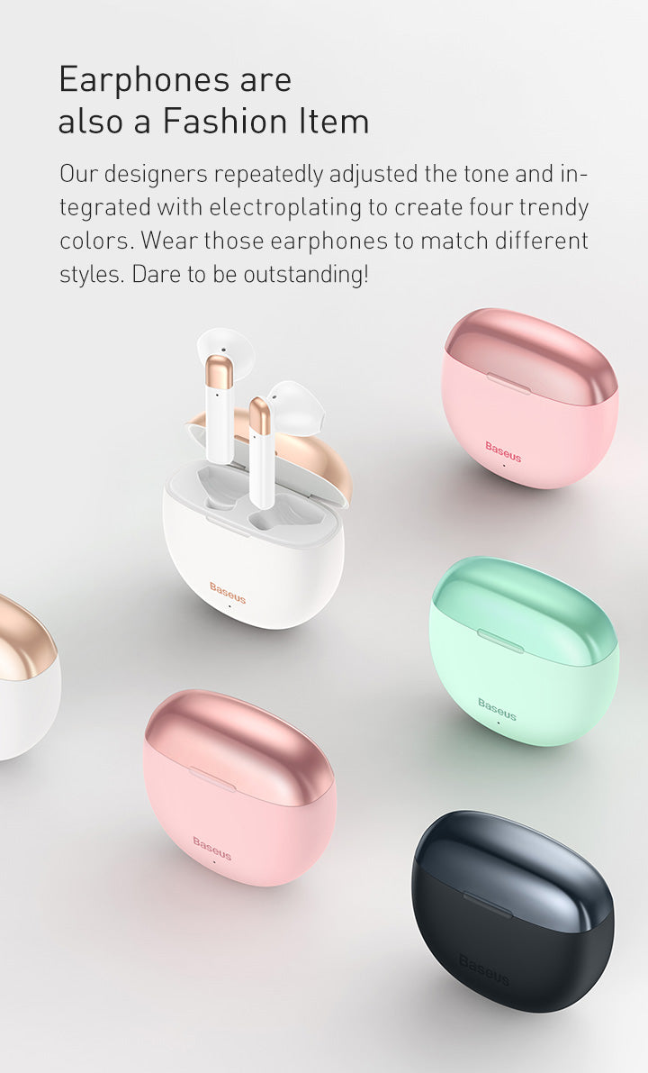 Baseus AirNora Encok True Wireless Earphones -  W2