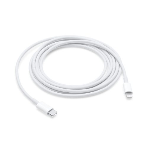 Airpods Fast Charger Bundle for iPhone, iPad - Type-C to Lightening Cable (1M) + Type C Adapter