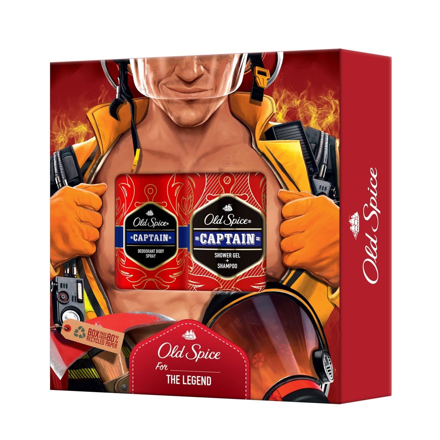 Old Spice Fireman Captain Gift Set