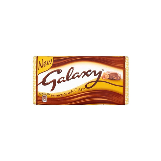 Galaxy Honeycomb Crisp Chocolate Bar 114g (Box of 24)