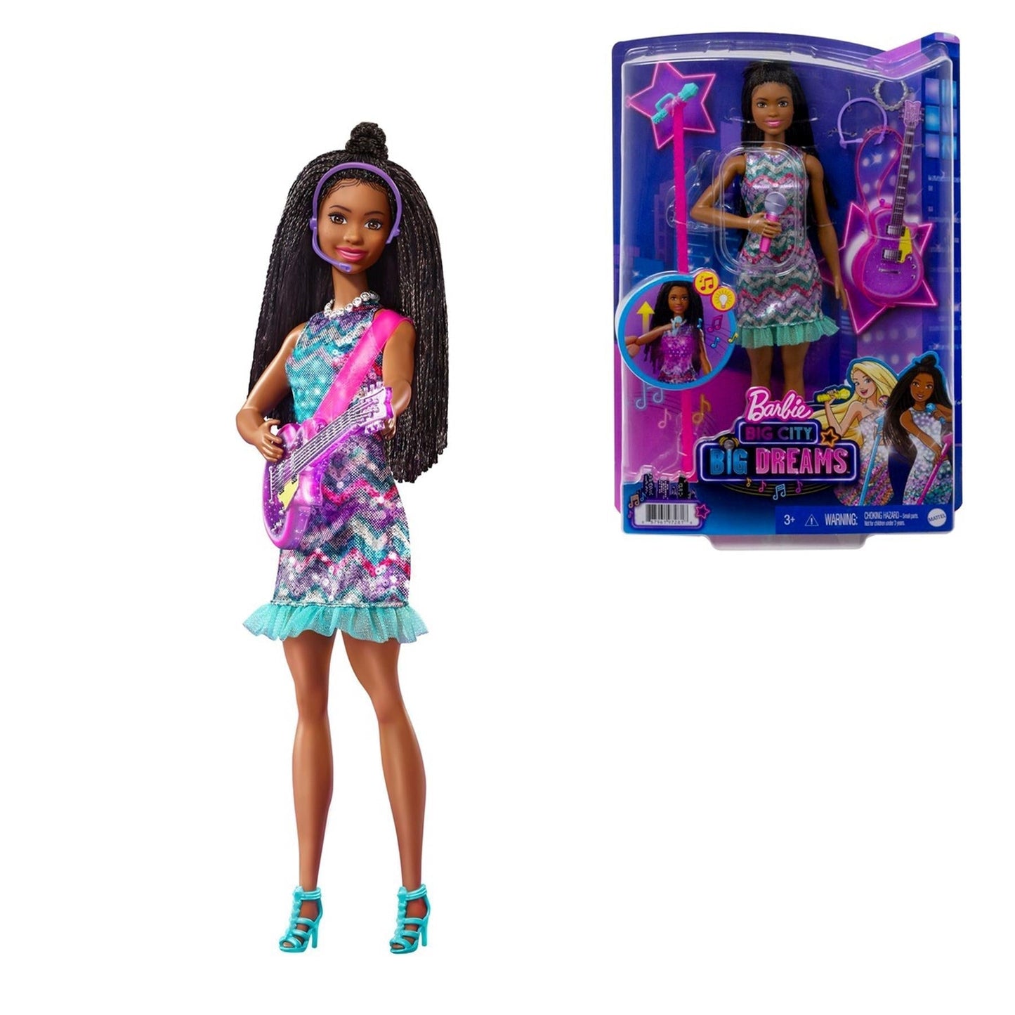 Barbie Big City, Big Dreams Singing Barbie “Brooklyn” Roberts Doll