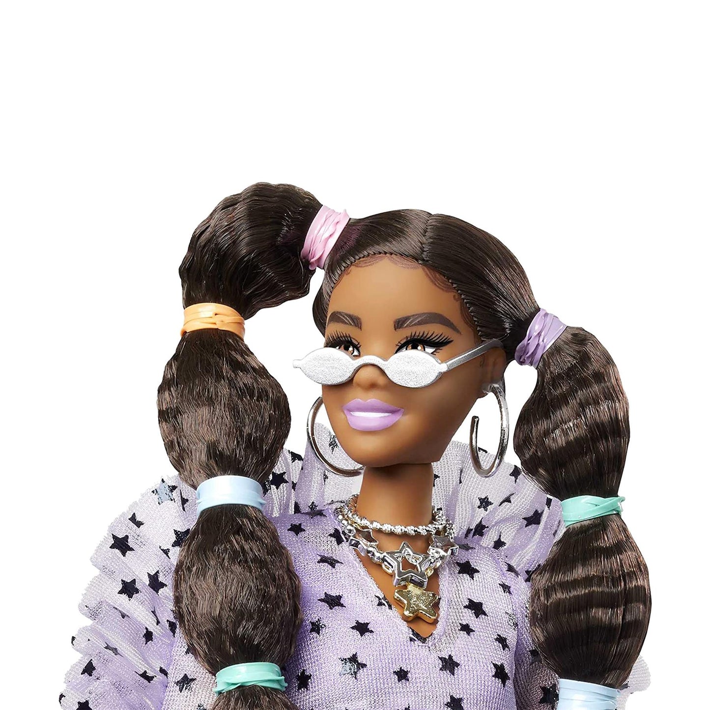 Barbie Extra Doll with Pigtails and Bobble Hair Playset