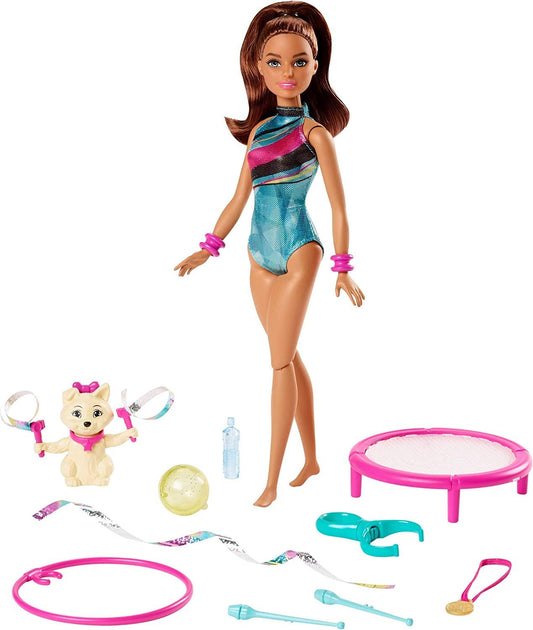 Barbie Spin ‘n Twirl Gymnast Doll and Accessories