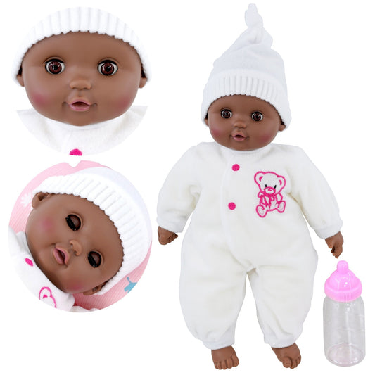 Black Baby Doll With Sleeping Eyes