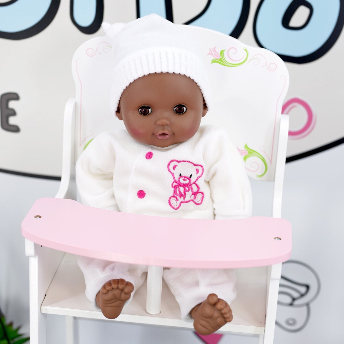 Black Baby Doll With Sleeping Eyes