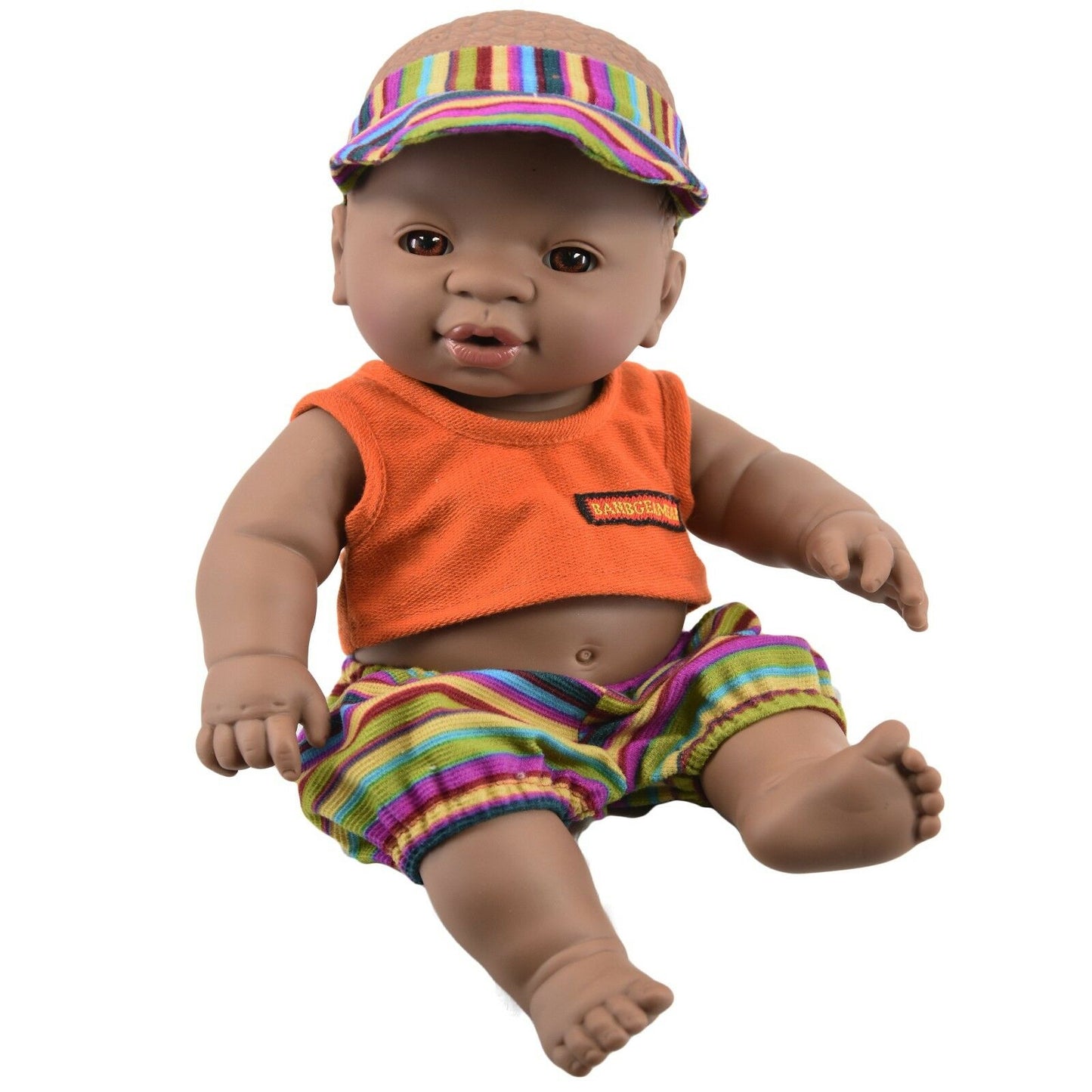 Black Twin Baby Dolls - 12"