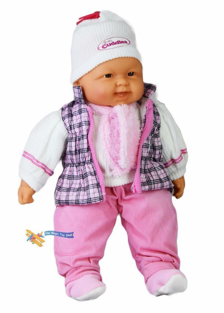 Lifelike Size Happy Baby Doll