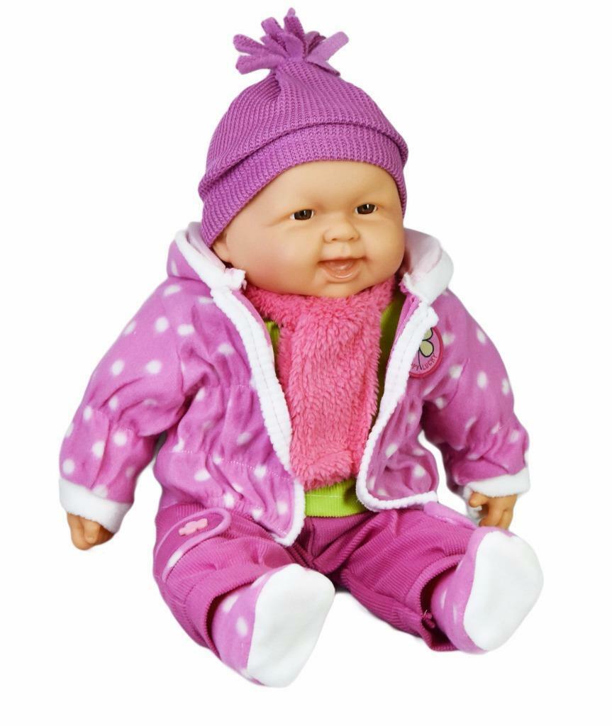 Lifelike Size Happy Baby Doll