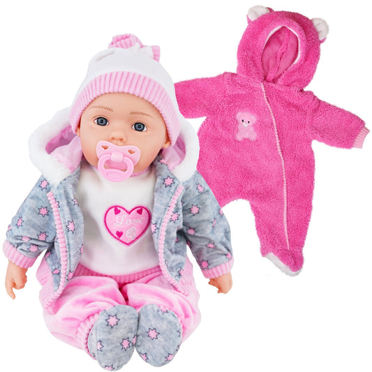 Pink Bibi Baby Doll + Extra Outfit