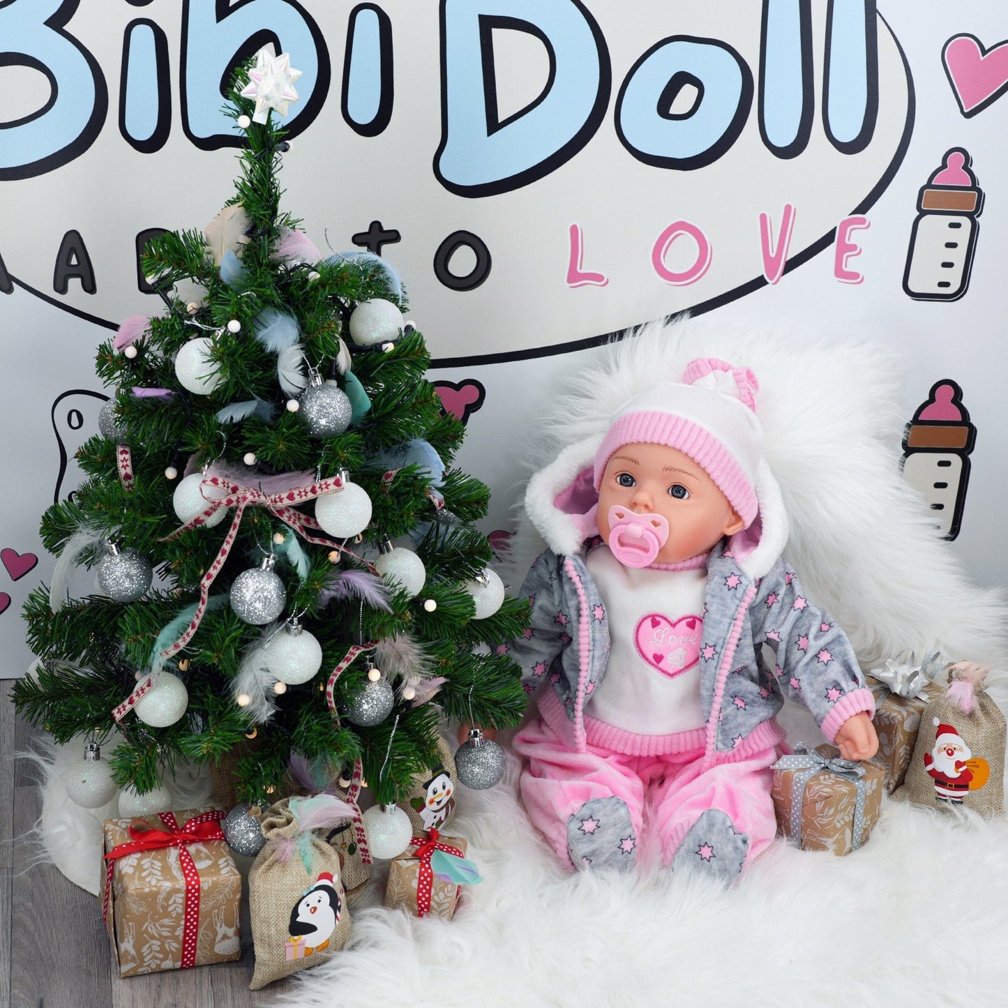 Pink Bibi Baby Doll + Extra Outfit