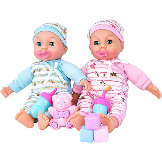 Twins Baby Girl & Boy Dolls