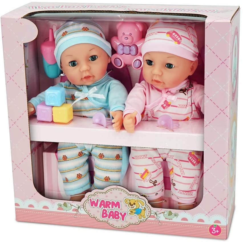 Twins Baby Girl & Boy Dolls