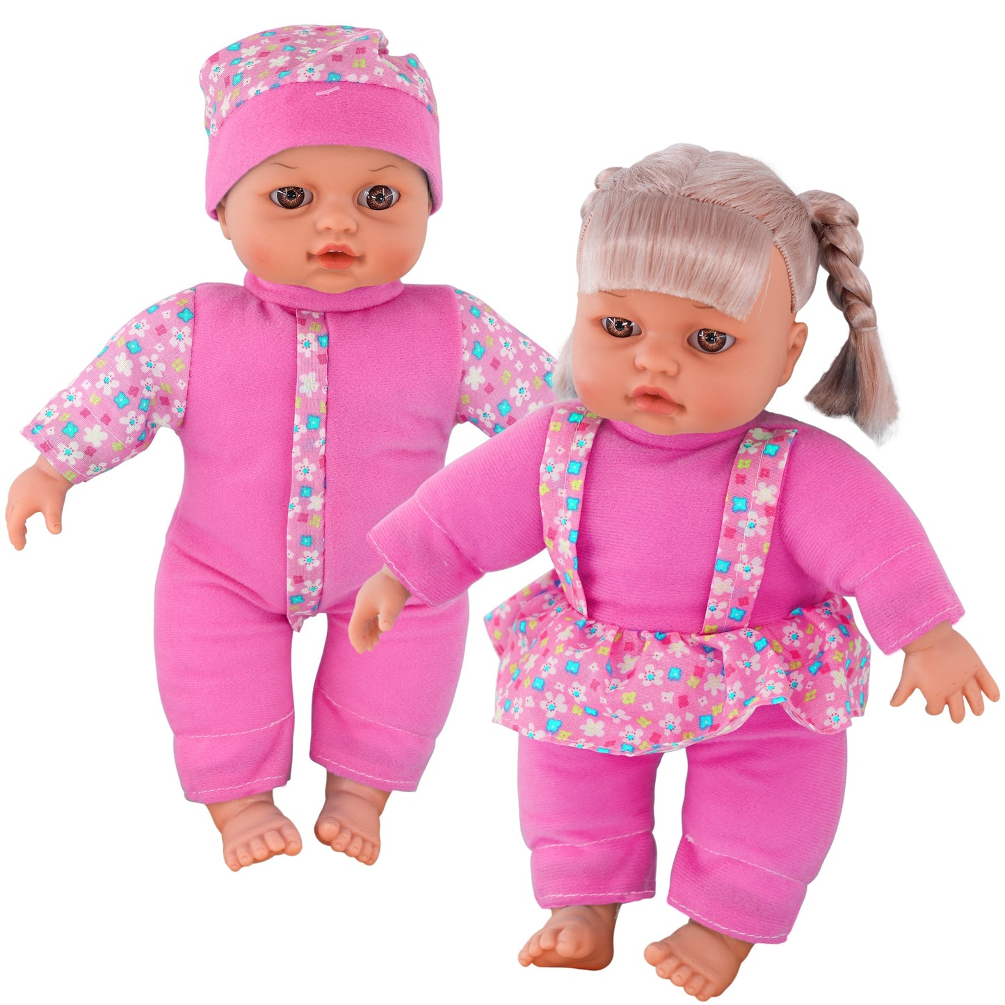 Twins Dolls with 6 Sounds