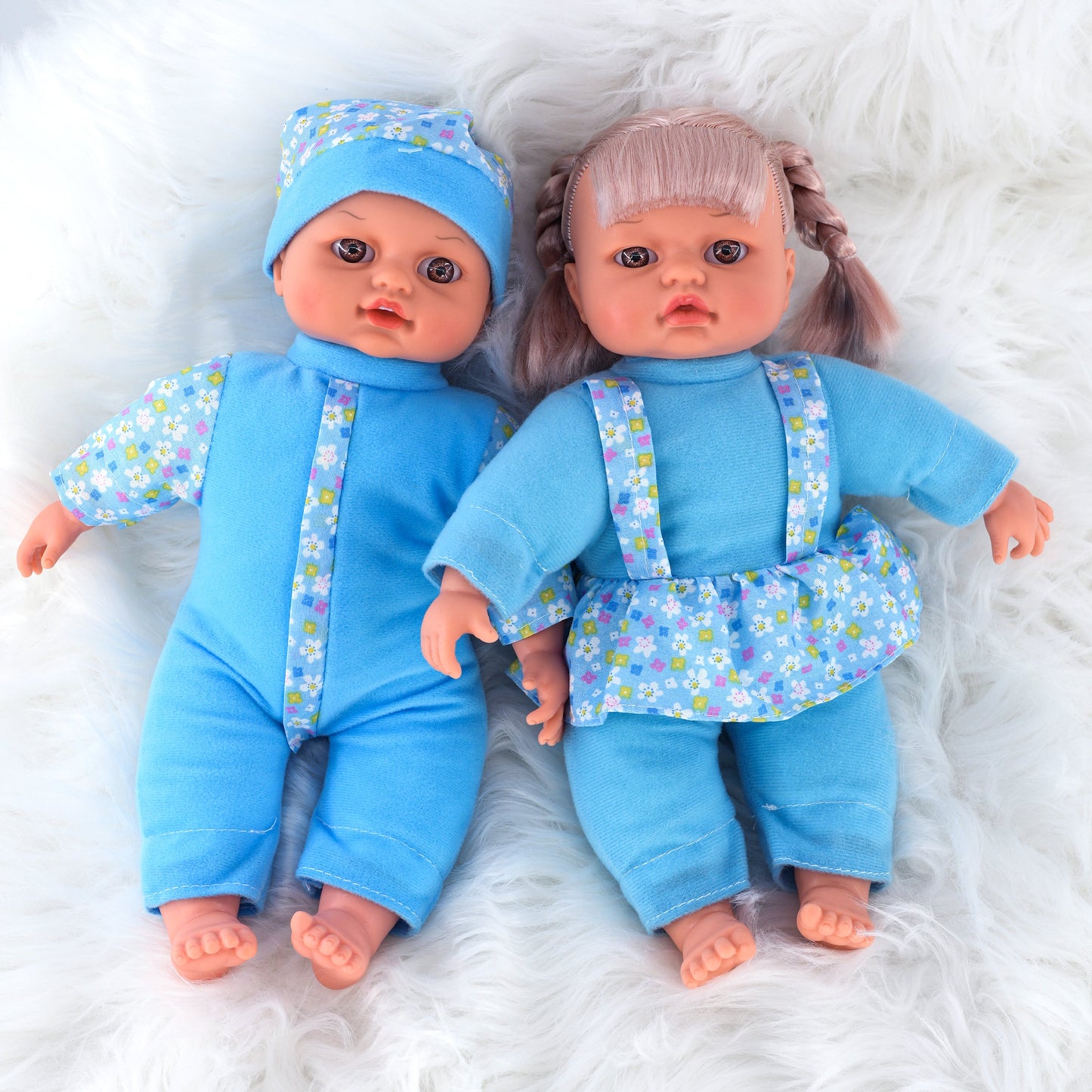 Twins Dolls with 6 Sounds