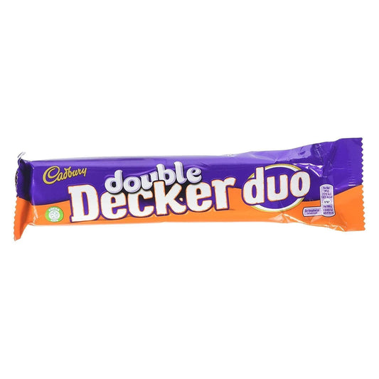 Cadbury Double Decker Duo Chocolate Bar 80g (Box of 32)