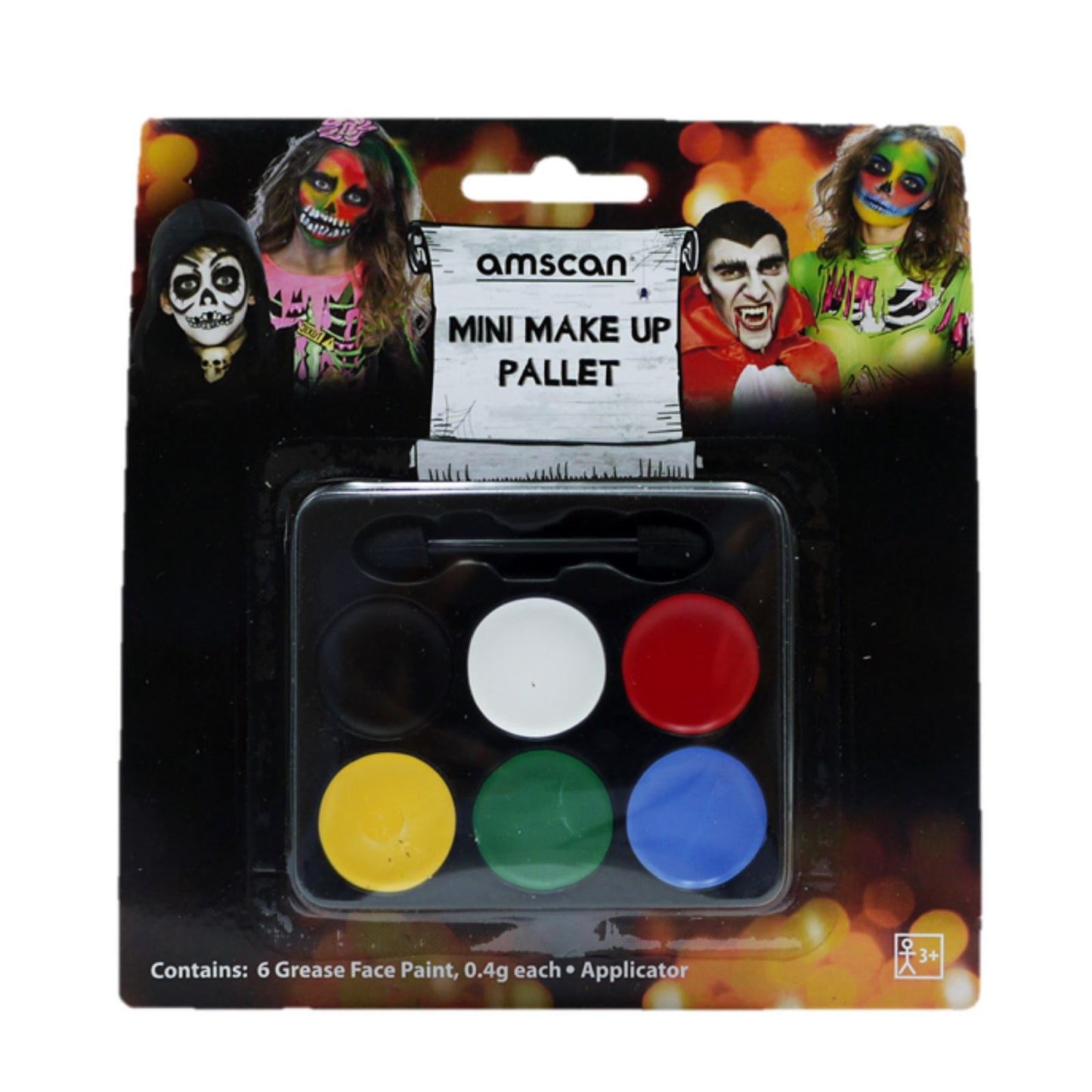 Amscan Halloween Mini Makeup Palette 2.4g