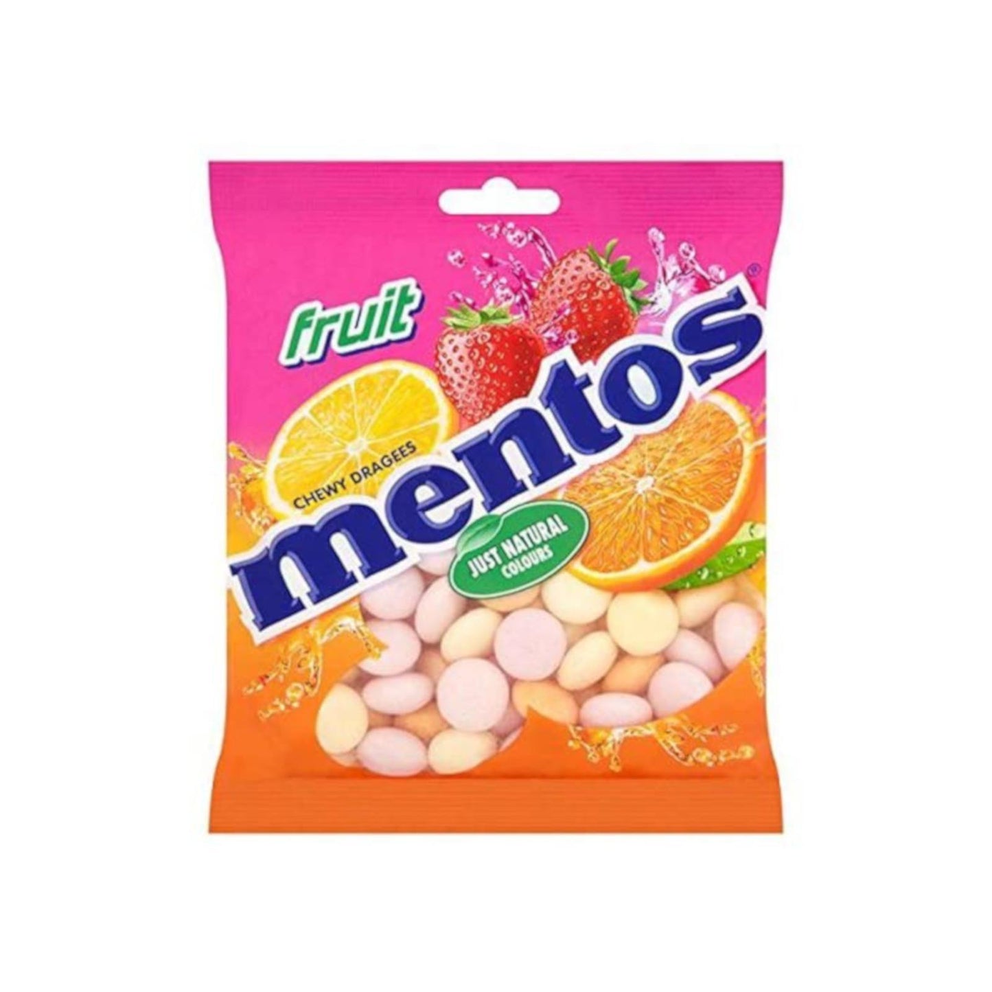 Mentos Fruit Chewy Sweets Bag 150g (Box of 24)