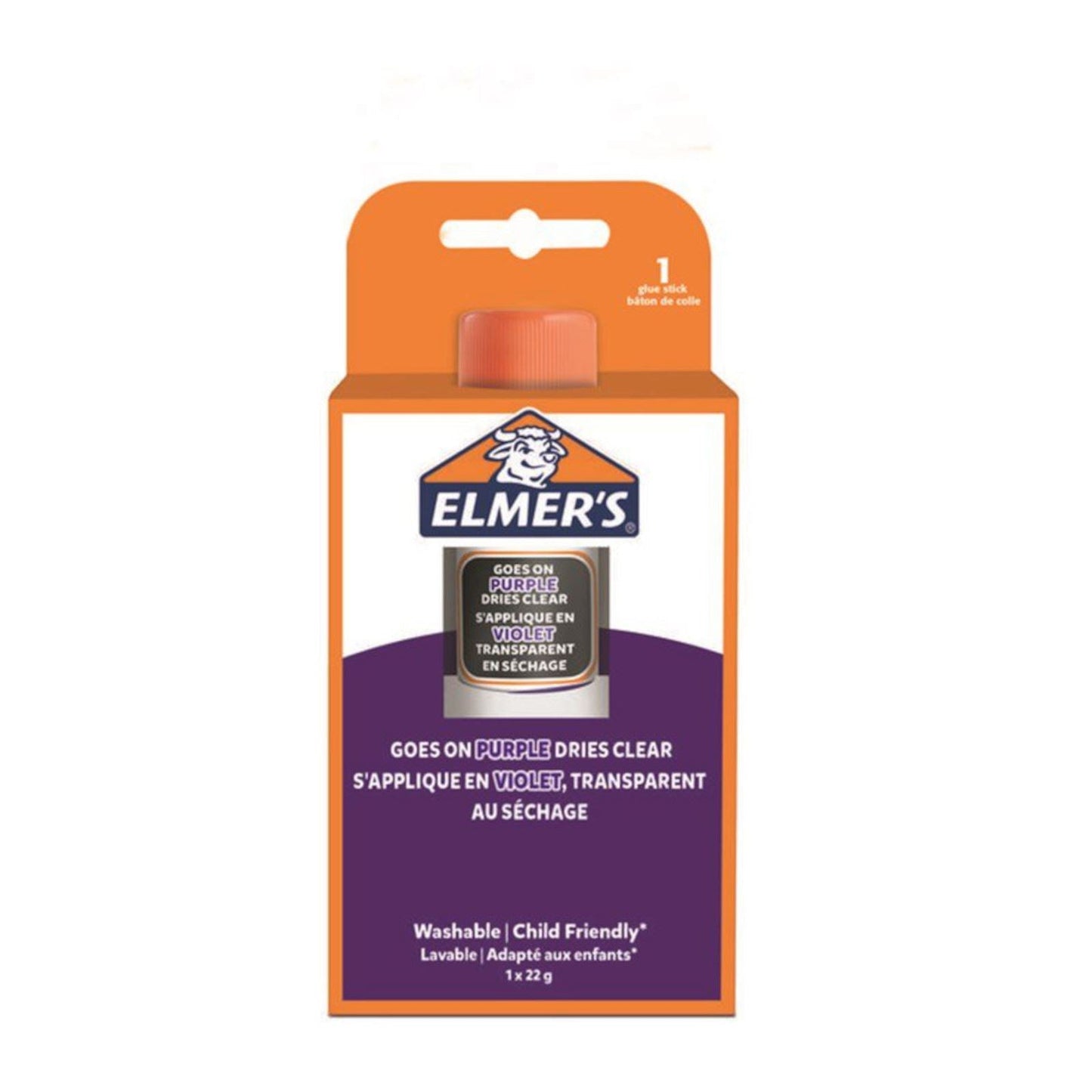 Elmer's Disappearing Purple Glue Sticks Dries Clear 22g