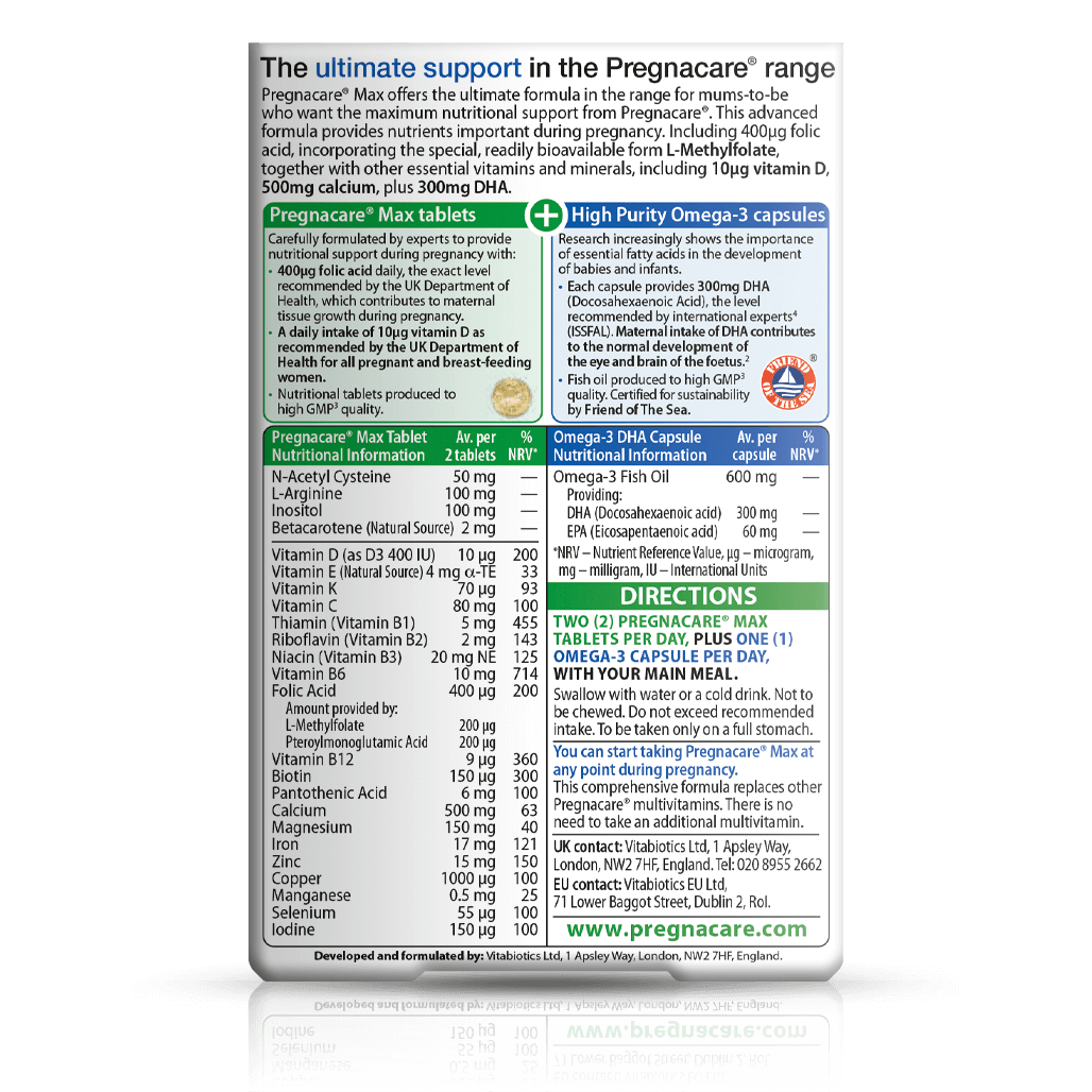 Pregnacare Max